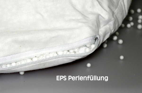 Stillkissen Zaffiro®  Sterne EPS Microperlen, Schwangerschaftskissen ca. 170 cm