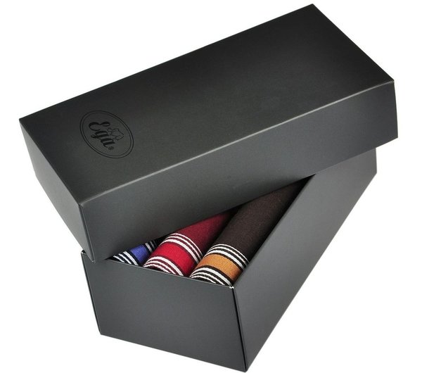 EGA Collection Taschentücher Set für Herren Edel und elegant