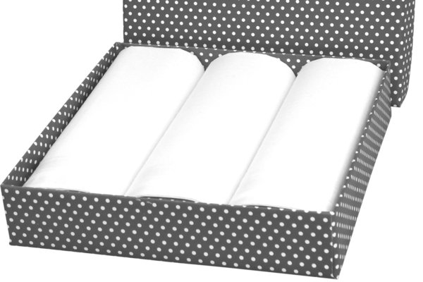 EGA Collection Taschentücher Set für Damen grau