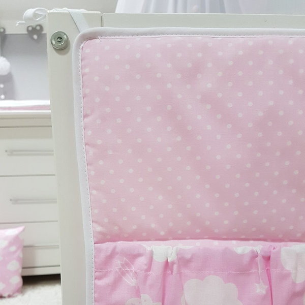 Babymajawelt® Betttasche BiG Dream 60x45cm rosa