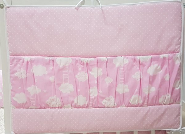Babymajawelt® Betttasche BiG Dream 60x45cm rosa