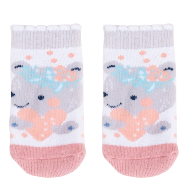 Baby Socken, Frottee, Maus 0-9M